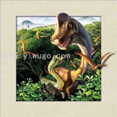 5D Painting Hot Sale 40 * 40cm Three-Dimensional Picture Children Dinosaur Painting