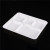Disposable Sugar Cane Pulp Five-Compartment Student Canteen Restaurant Restaurant Takeaway Square Degradable Tableware