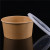 Disposable Paper Bowl Lunch Box Kraft Paper Soup Bucket round to-Go Box with Lid Take-out Box Packaging Bowl Soup Bowl