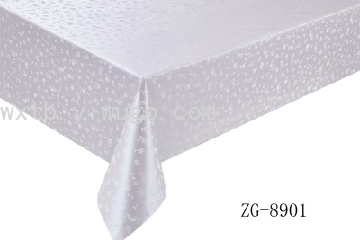 New European-Style Pearlescent Tablecloth Waterproof and Oil-Proof Tablecloth Factory Direct Sales
