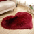 Love plush carpet, girl heart, heart-shaped carpet, sofa cushion,