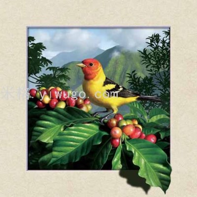 5D Painting Hot Sale 40 * 40cm Stereo Picture Animal Bird