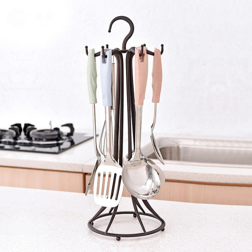 Truner Frame Iron Kitchen Countertop Holder Support Kitchenware Shelf Portable Stable Rack