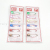 Ruiyi Color Electrophoresis 2#4# Surface Closed Toe Card 6 Pieces/Card Children's Plastic Color Pin