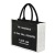 Fashion Shopping Sack Custom English Gift Advertising Sack Storage Jute Bag Custom Logo