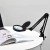 PDOK Whole Metal Folding Desk Clamp LED Magnifying Lamp Magnifying Glass