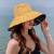 Hot Sale Internet Famous Fisherman Hat Vinyl Sun Protective Big Brim Sun Hat UV Protection Sunhat Women Hat Wholesale