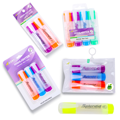 Fluorescent Pen Transparent Fluorescent Pen Key Pen for Marking Strokes