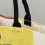 Factory Customized Burlap Handbag Supermarket Shopping Advertising Gift Bag Blank Burlap Shopping Bag Customized Logo