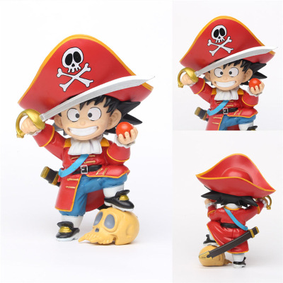 Dragon Ball Garage Kit Model Doll Monkey King Cosplay Pirate Ornaments Childhood Kakarotto Toys