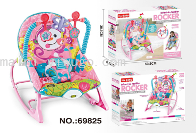 Baby Rocking Chair Baby Rocking Chair R Function Music Vibration Rocking Bed Crib Children Casual Rocking Chair Lying