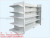 Manufacturer direct supermarket shelves back - board shelves European - style supermarket shelves cupboard shelves