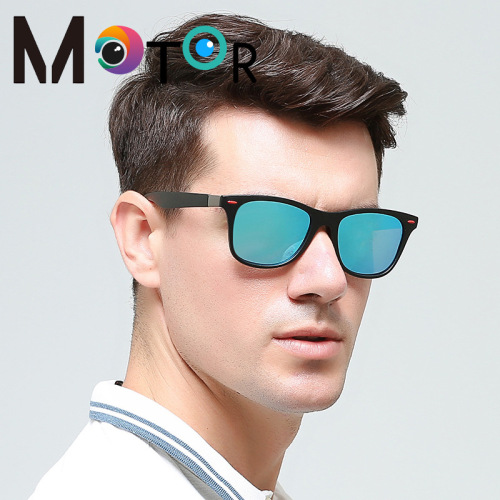 New TR90 M Nail Sunglasses Fashion square Driving Glasses Women‘s Europe and America Cross Border Men‘s Polarized Sunglasses 