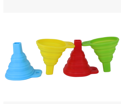 silica gel folding funnel.