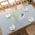 Cross-Border Simple Embroidered Cotton and Linen Tablecloth Fabric Artistic Fresh Rectangular Household Living Room Coffee Table Pad Wholesale
