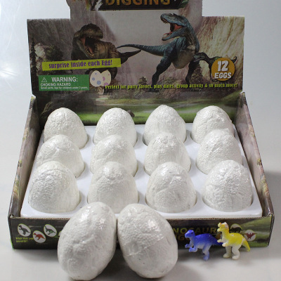 Factory Direct Sales Mining Toys DIY Dinosaur Egg Fossil Archaeological Blind Box Digging Egg Tyrannosaurus Museum Toys