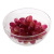 European-Style Transparent Large Salad Bowl Dessert Bowl Fruit Plate Tea Cup Acrylic Crystal Texture Drop-Resistant