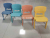 Plastic Bench Thickened Small Stool Ins Nordic Children Baby Photo Chair Home Living Room with Backrest