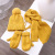 Small Burlap Texture Children's Knitting Hat, Scarf and Gloves Three-Piece Long Velvet Warm Children's Hat Woolen Cap Mz9983