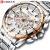 Curren 8363 Men's Watch Six-Pin Quartz Watch Business Calendar Steel Belt Watch Foreign Trade Men's Watch