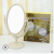 Desktop Double-Sided Mirror Oval Mirror