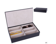 Glasses Storage Box 6 Grid Jewelry Storage Box