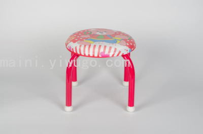 Children Chair Called Chair round Stool Household Small Bench Children Cartoon Low Stool Adult Shoe Changing Stool