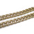 Jiye Hardware Chain Light Gold NK Chain Luggage Accessories Clothing Various Sizes and Specifications Customization