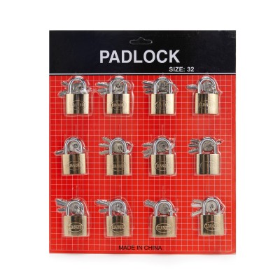 Lianqiu Titanium Lock Iron Longevity Safe Lock Small Lock Custom Single Lock Set Spot Household Imitation Copper Padlock Open