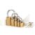 Titanium Lock Spray Golden Lock Padlock Single Open Open Furniture Cabinet Small Iron Lock Head Household Door Lock Amazon Hot Product