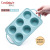 Manufacturer Bag Hardware Six-Piece Silicone Cake Mold Stainless Steel Ring High Temperature Resistant Easy Cleaning Baking Tool Customization