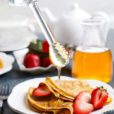 Glass Food with Lid Storage Tank