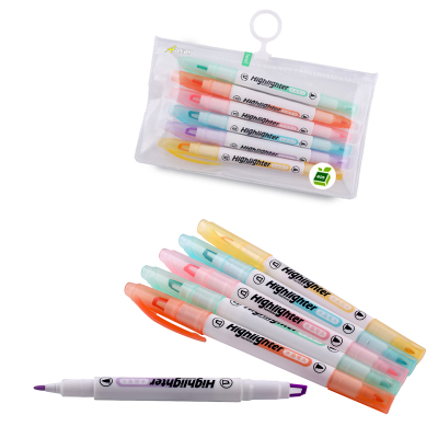 Visual Pen Head Fluorescent Pen I Transparent Pen Head Fluorescent Pen Double Head Fluorescent Pen Multicolor Fluorescent Pen