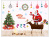 226ab Art Santa Christmas Tree Mural Sticker Single 200 Pieces Customizable Customized Wall Stickers