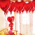 Online Sensation Heart Aluminum Film Wedding Balloon Girl's Heart Photo Props Helium Float Air Ball Package Scene Layout