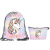 2021 New Drawstring Bag Set Unicorn Shopping 3D Printing Drawstring Backpack Cross-Border Backpack Bag Customization