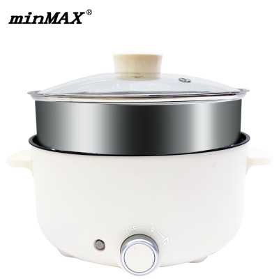Minmax Multi-Purpose Household Wok Cooking Pot XP-A31 Internet Celebrity Electric Chafing Dish Electric Frying Pan 