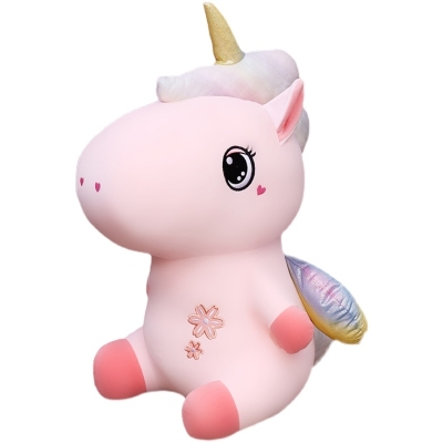 Unicorn Doll Stuffed Doll Healing Doll Sleeping Pillow for Girl Cute Super Soft Large Gift