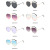 2021 Cross-Border New Arrival Hollow Metal Sunglasses Women European and American Fashion & Trend Sunglasses Men Outdoor UV-Proof