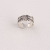 Alloy Open Ring Men Women Distressed Ring Couple Ornament Meng Yu