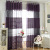 New Window Screen Modern Minimalist Warp Knitted Window Screen Stripes Fabric Curtain for Living Room Bedroom Study