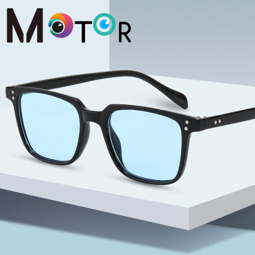 Fashion Sunglasses Women‘s Small Frame Beige Nail European and American Style Sunglasses Men‘s Trendy Cross-Border Sun Glasses