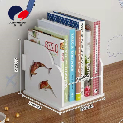 Simple Bookshelf Student Dormitory Desktop Storage Rack Children Cartoon Book Shelf Office Multi-Functional Storage Rack