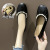 Korean Style Soft Bottom Pearl Shoes Women's 2021 Summer New Shoes Versatile Women's Flat Shoes Slip-on Casual Shoes Fashion