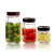 Glass Storage Tank Jam Jar a Bottle of Honey Cereals Transparent Sealed Tank Glass Cans