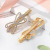 New Hairpin Korean Style Alloy Net Red Clip Fashion Bowknot Girly Temperamental Cropped Hair Clip Side Clip in Stock