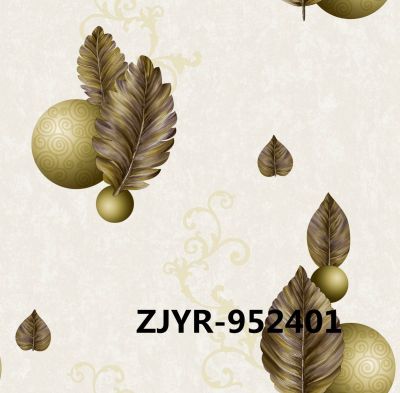 New High Quality Wallpaper European Style PVC Non-Woven Cloth Wallpaper Bedroom Living Room Television Background Wall 3D Relief
