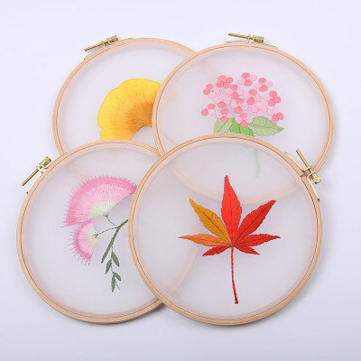 Embroidery DIY Material Package Beginner Set Wholesale Embroidery Kit for Beginer
