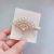 2021 New Pearl Bow Barrettes Side Clip Girly Temperamental Rhinestone Bangs Clip Side Hairpin Duckbill Clip