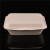 Disposable Lunch Box Degradable Takeaway Rectangular Bento Box Sugarcane Pulp Environmental Protection Meal Box